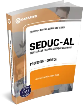 Capa: Material Didático - SEDUC - AL - Professor - Química