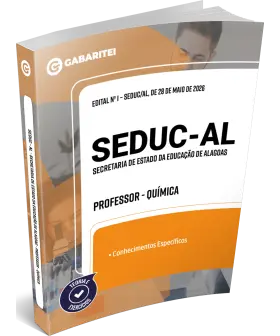 Capa: Material Didático - SEDUC - AL - Professor - Química