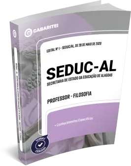 Capa: Material Didático - SEDUC - AL - Professor - Filosofia
