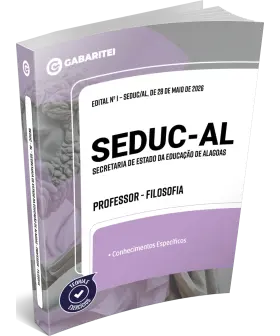 Capa: Material Didático - SEDUC - AL - Professor - Filosofia