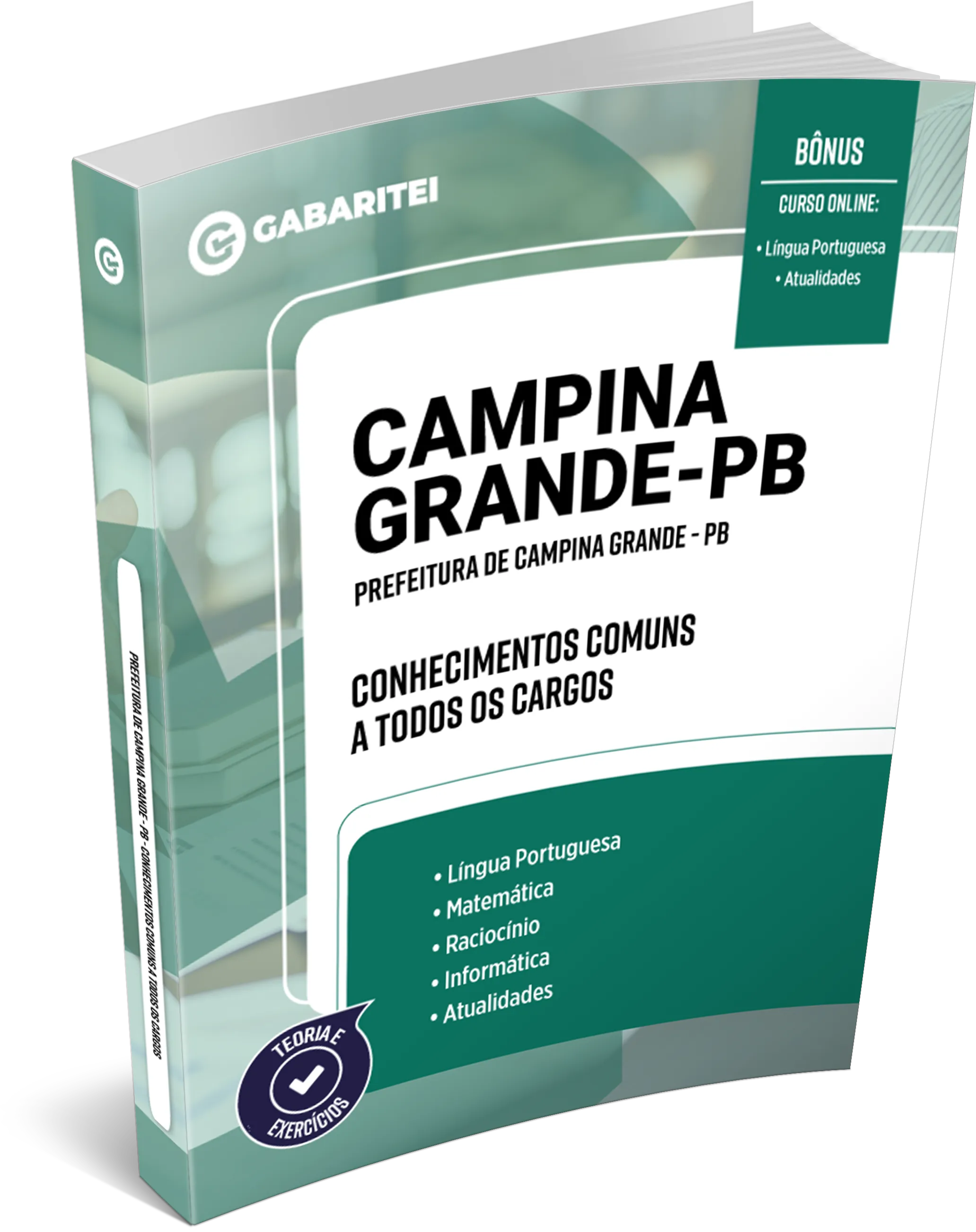 Material Didático - Prefeitura de Campina Grande - PB	- Conhecimentos Comuns a todos os Cargos