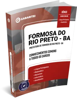 Capa: Material Didático - Prefeitura de Bragança Paulista - SP - Conhecimentos Comuns a todos os Cargos