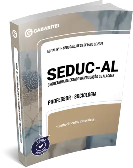 Capa: Material Didático - SEDUC - AL - Professor - Sociologia