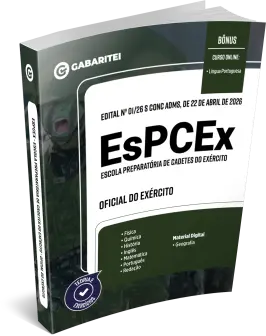 Capa: Material Didático - EsPCEx - Oficial do Exército