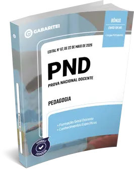 Capa: Material Didático - PND - Pedagogia