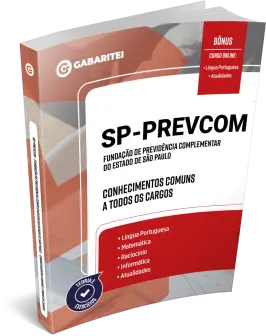 Capa: Apostila SP-PREVCOM - Conhecimentos Comuns a todos os Cargos