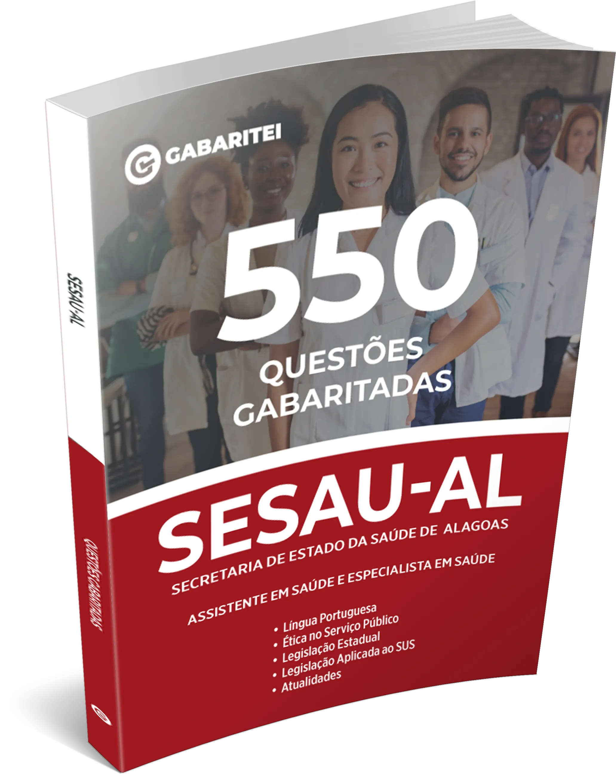 Caderno de Questão SESAU - AL - 550 Questões Gabaritadas