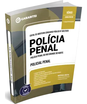 Capa: Apostila PP-RN - Policial Penal