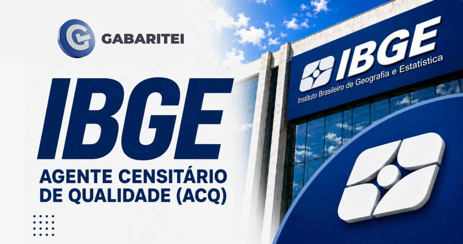 Curso Online IBGE - Agente Censitário de Qualidade (ACQ)