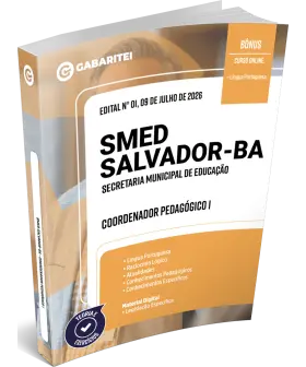 Capa: Apostila SMED-BA - Coordenador Pedagógico I