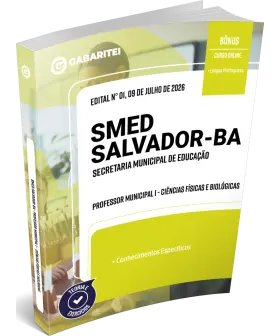 Capa: Apostila SMED Salvador-BA - Ciências Físicas e Biológicas