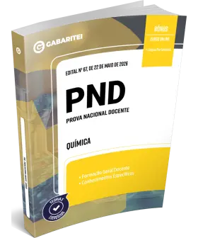 Capa: Apostila PND - Química