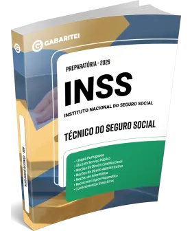 Capa: Apostila - INSS - Técnico do Seguro Social