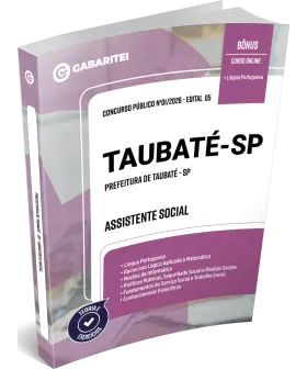 Capa: Apostila Prefeitura de Taubaté - SP - Assistente Social