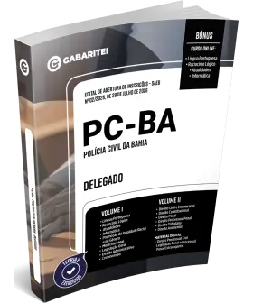 Capa: Apostila PC-BA - Delegado