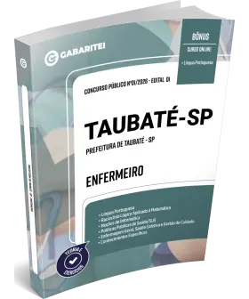Capa: Apostila Prefeitura de Taubaté - SP - Enfermeiro