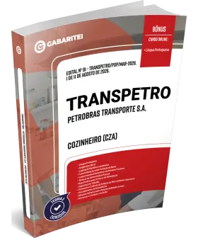 Capa: Apostila Transpetro - Cozinheiro (CZA)