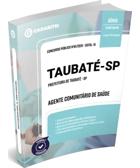 Capa: Apostila Prefeitura de Taubaté - SP - Agente Comunitário de Saúde