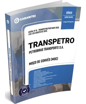 Capa: Apostila Transpetro - Moço de Convés (MOC)