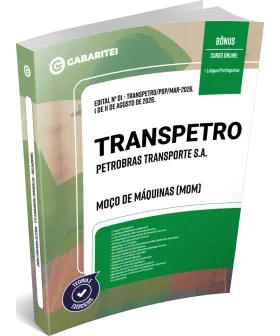 Capa: Apostila Transpetro - Moço de Máquinas (MOM)