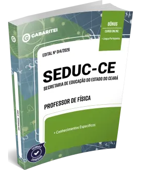 Capa: Apostila SEDUC-CE - Professor de Física