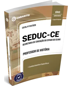 Capa: Apostila SEDUC-CE - Professor de História