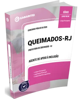 Capa: Apostila Prefeitura de Queimados - RJ - Agente de Apoio à Inclusão