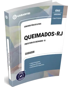 Capa: Apostila Prefeitura de Queimados - RJ - Cuidador