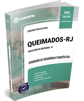 Capa: Apostila Prefeitura de Queimados - RJ - Cuidador de Residência Terapêutica