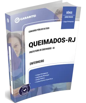 Capa: Apostila Prefeitura de Queimados - RJ - Enfermeiro