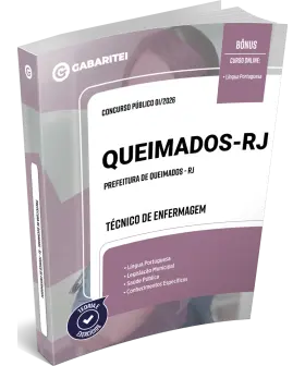 Capa: Apostila Prefeitura de Queimados - RJ - Técnico de Enfermagem