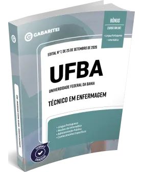 Capa: Apostila UFBA - Técnico em Enfermagem