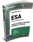 Capa: Apostila - ESA - Escola de Sargentos das Armas - Cursos de Formação e Graduação de Sargentos - Área Geral